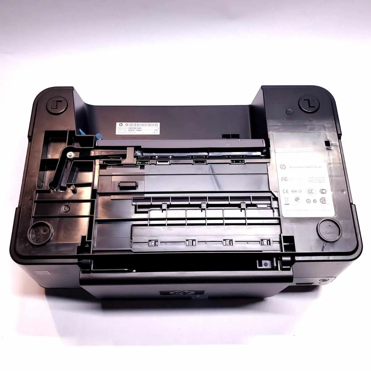 hp photosmart c4680 all-in-one inkjet printer bottom