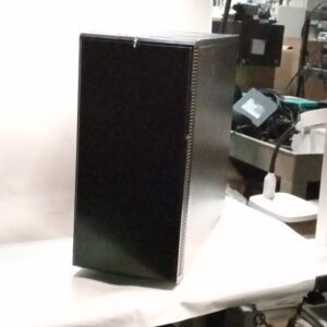 black_silent_style_full_tower_pc_case_front_door_closed_three_quarter_view