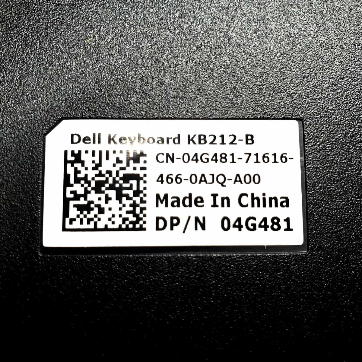 dell kb212-b keyboard data sheet