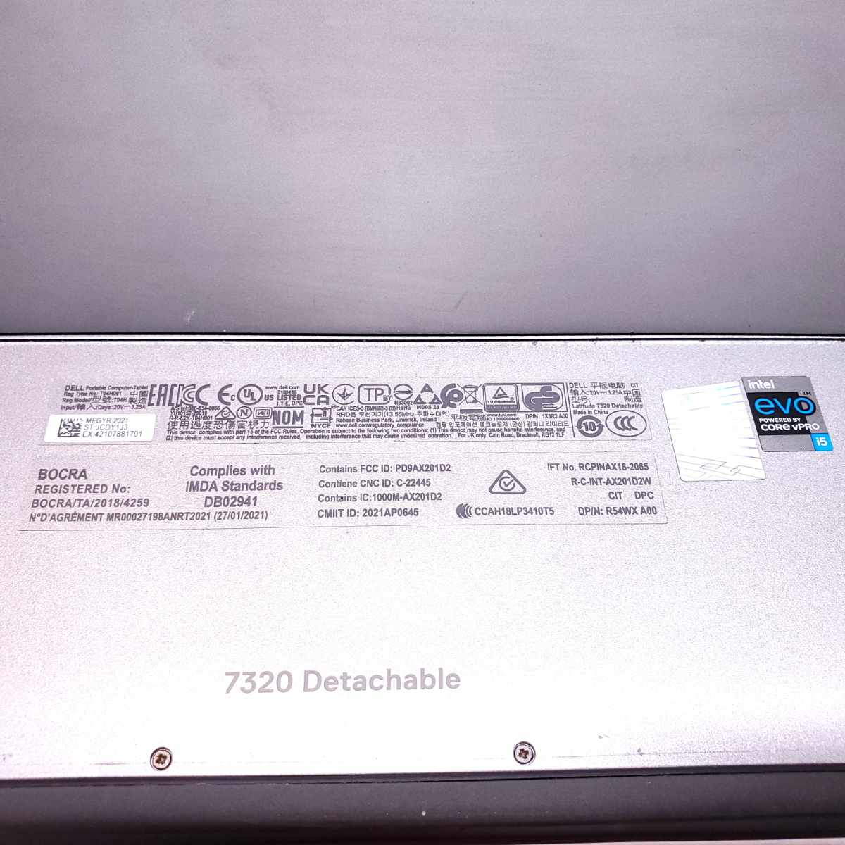 dell latitude 7320 detachable tablet/laptop data sheet