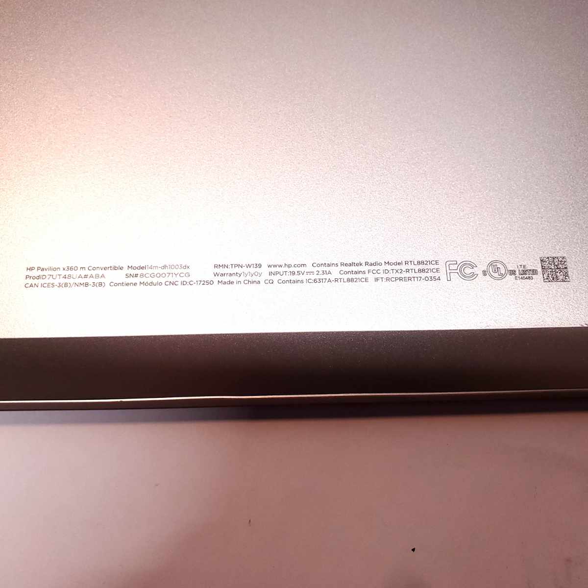 hp pavilion x360 laptop data sheet