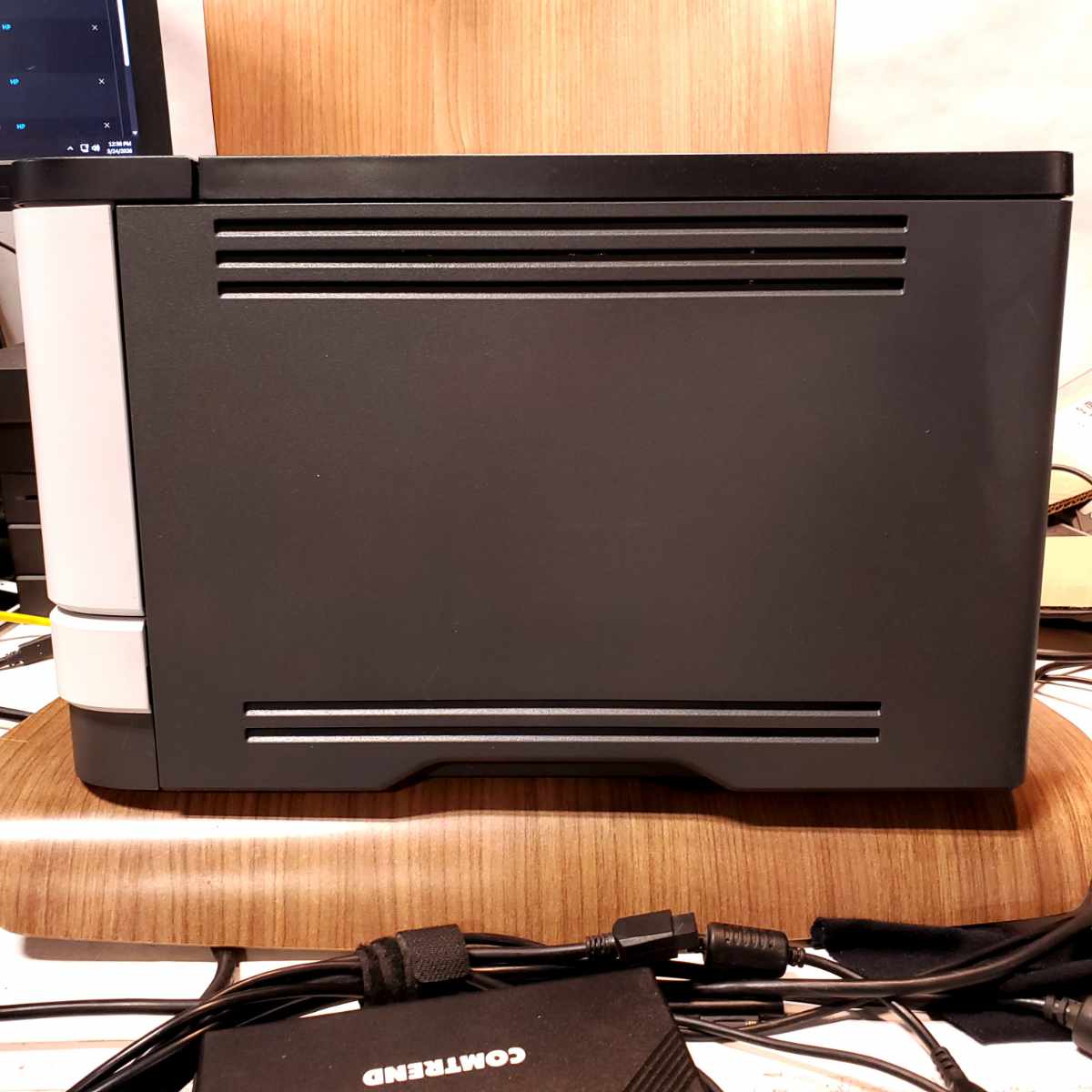 lexmark ms431dw wireless monochrome desktop printer right side