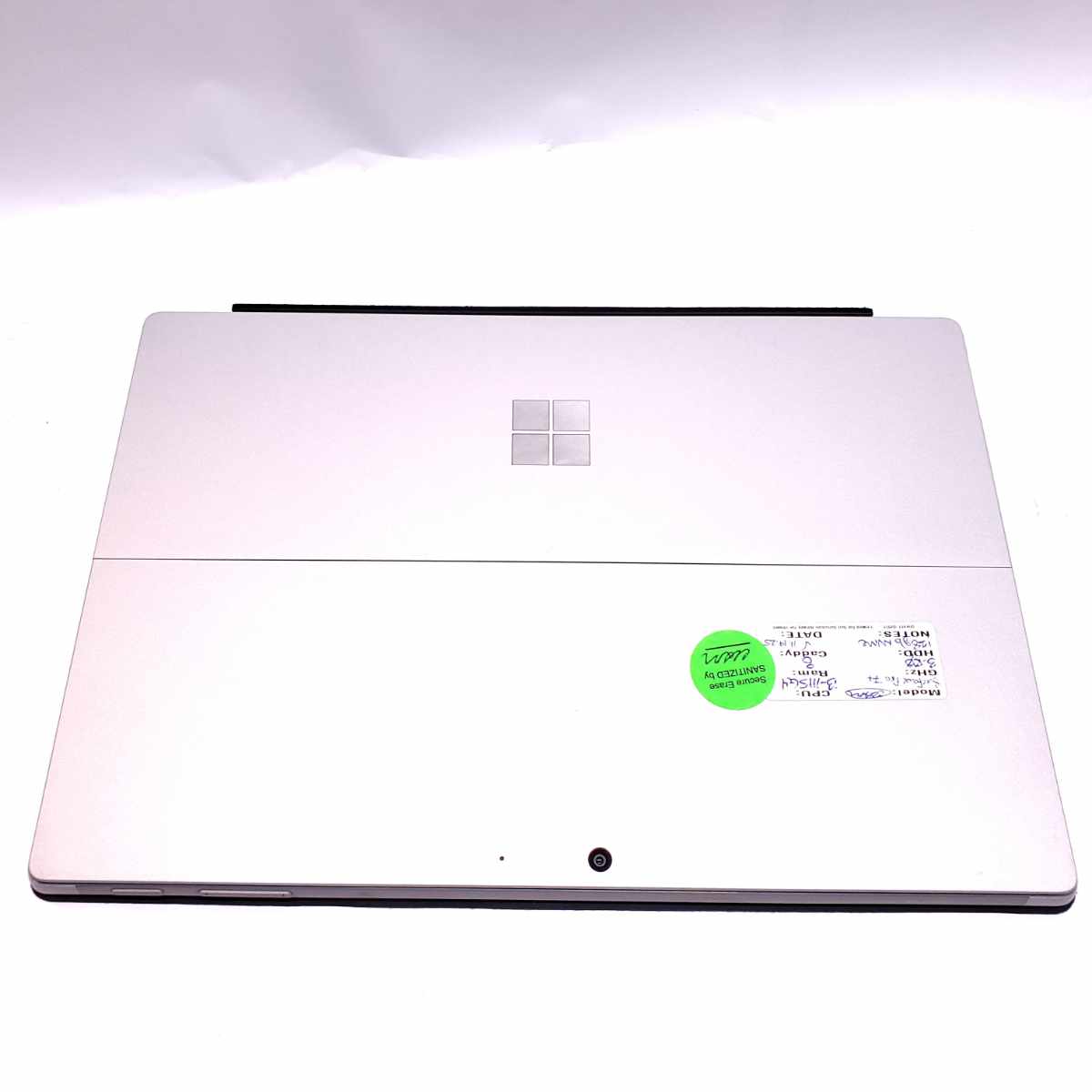 microsoft surface pro 7+ laptop top