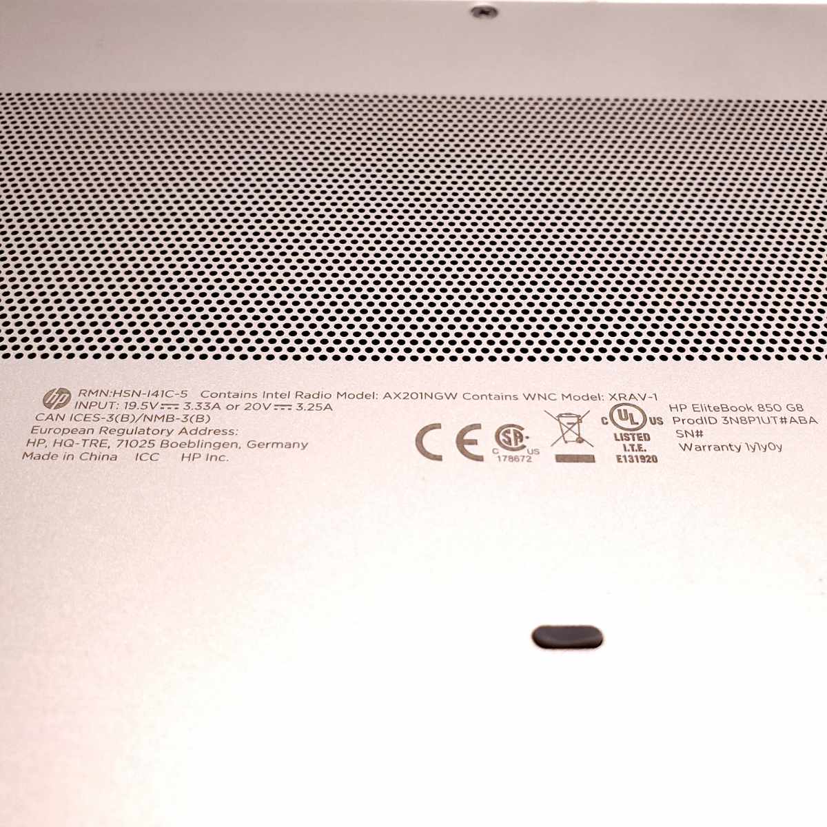 hp elitebook 850 g8 notebook pc data sheet