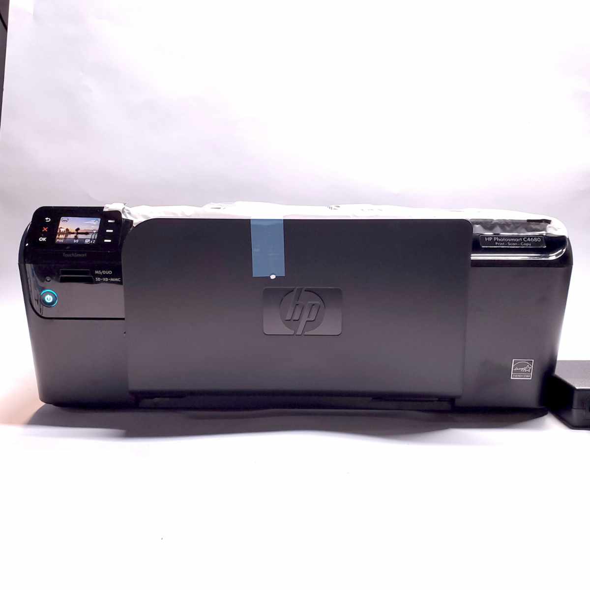 hp photosmart c4680 all-in-one inkjet printer power on