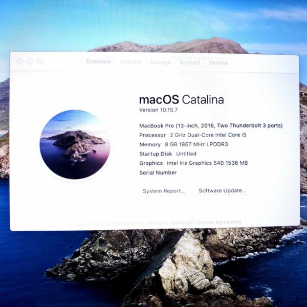 Apple MacBook Pro A1708 i5-6360U 8GB RAM 256GB SSD Space Gray macOS Mojave - Image 8