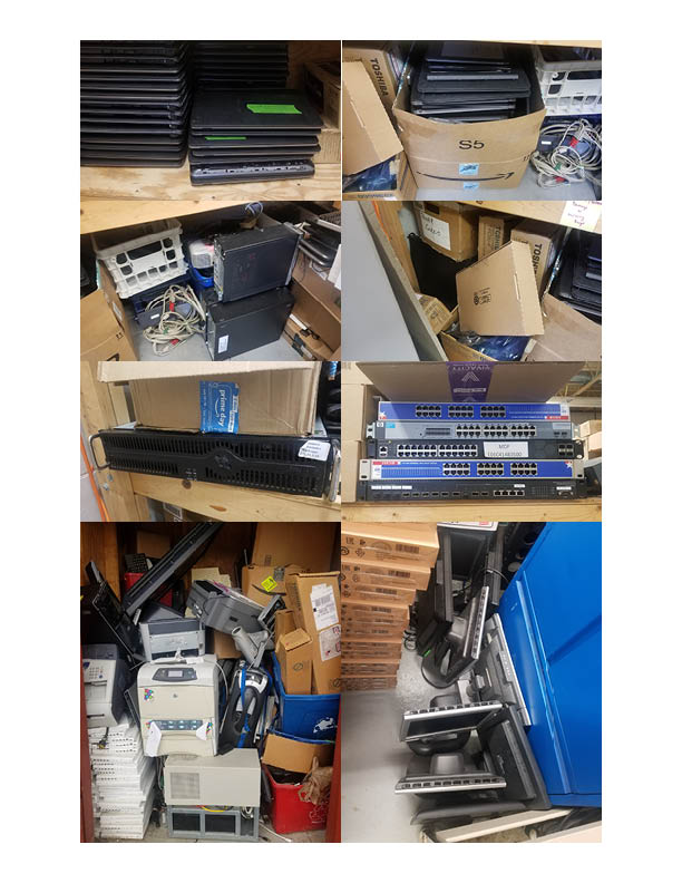 E-waste Pile