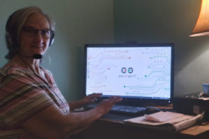 Elizabeth working banner