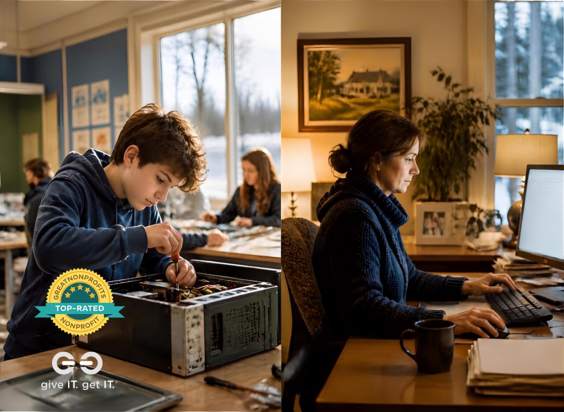 Great Non-Profits tech support from give IT. get IT. Help Desk staff