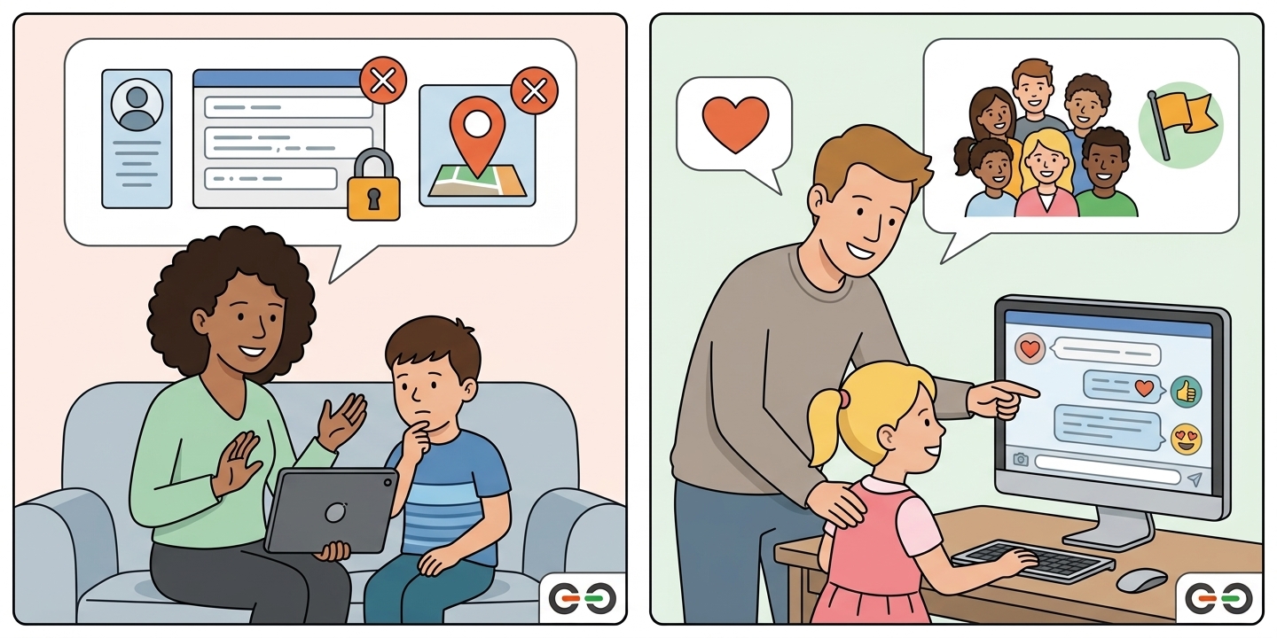 Keeping Kids Safe Online Internet Safety with give IT get IT Maine
